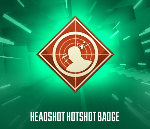 HEADSHOT HOTSHOT BADGE